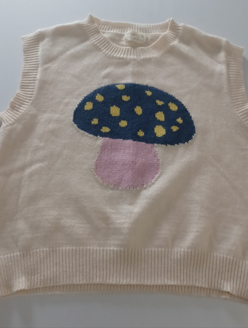 Dreamers By Debut Mushroom Sweater Sz L